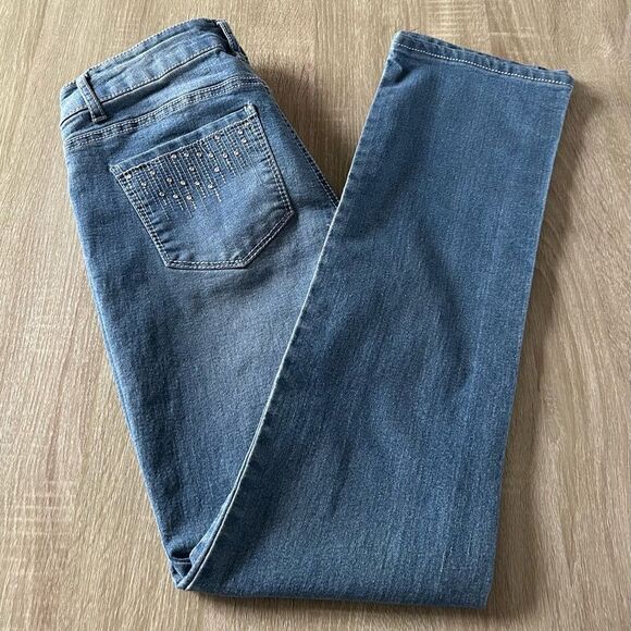 NWOT … FADED GLORY “Size: 6” Embellished Jeans - Picture 2 of 8